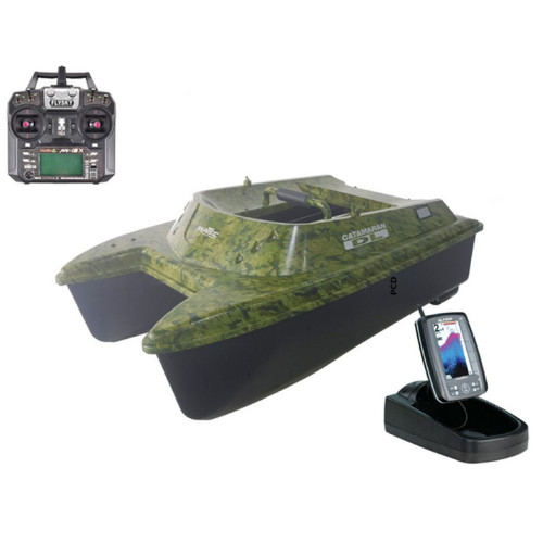 Bateau d'Amorçage Anatec Catamaran DL IVY Et Sondeur ALF500