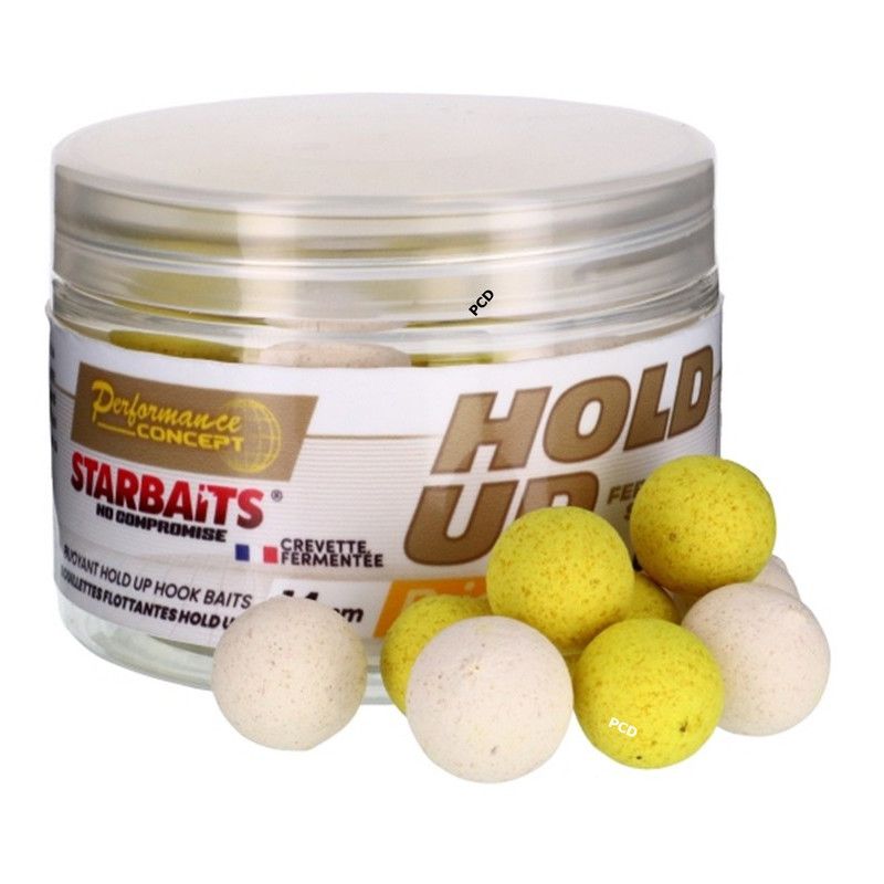 Bouillettes Flottantes Starbaits Performance Concept Hold Up Fluo Pop Up 50G