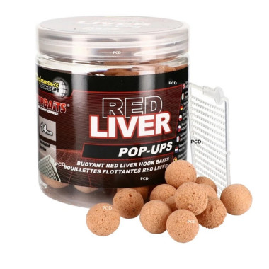 Bouillettes Flottantes Starbaits Performance Concept Red Liver 80G