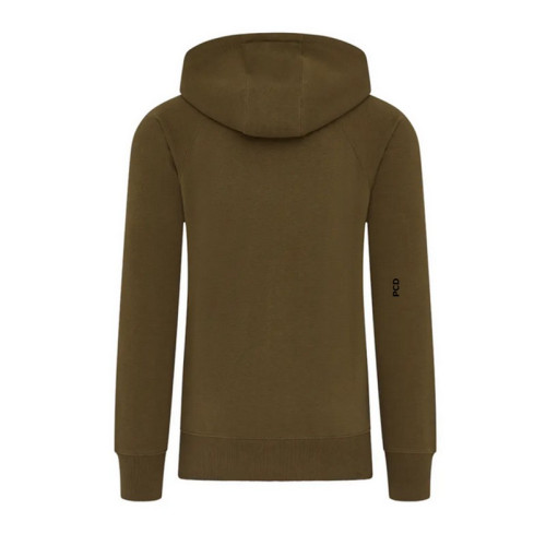 Sweat à Capuche Homme Kaki Trakker CR Logo Hoody
