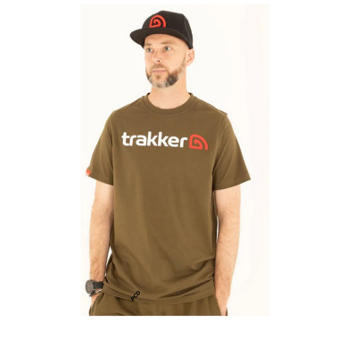 Tee-Shirt Homme Trakker CR Logo T-Shirt Kaki