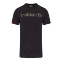Tee-Shirt Homme Trakker Noir CR Logo T-Shirt Black Camo