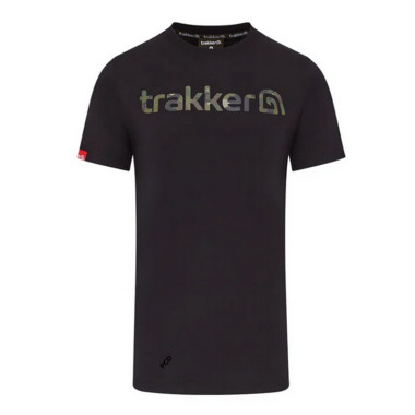 Tee-Shirt Homme Trakker Noir CR Logo T-Shirt Black Camo