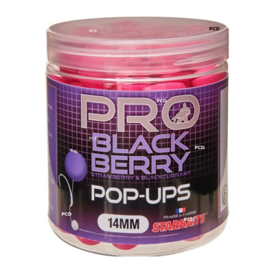 Bouillettes Flottantes Starbaits Probiotic Pro Blackberry Pop Up 50G