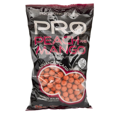 Bouillettes Starbaits Probiotic Pro Peach & Mango 800G