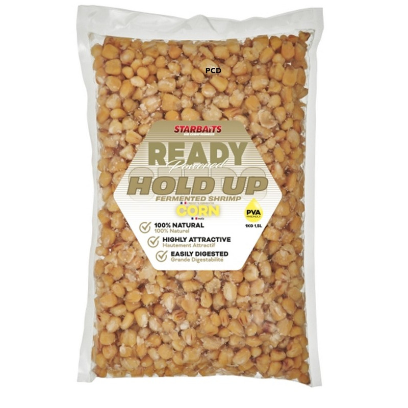 Graines Cuites Starbaits Ready Seeds Corn Hold Up 1Kg500