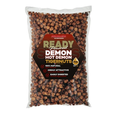 Graines Cuites Starbaits Ready Seeds Tigernuts Demon Hot Demon 1Kg