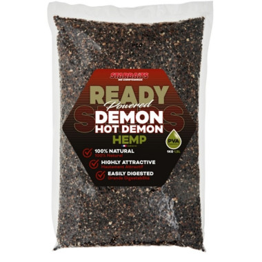 Graines Cuites Starbaits Ready Seeds Hemp Demon Hot Demon 1Kg