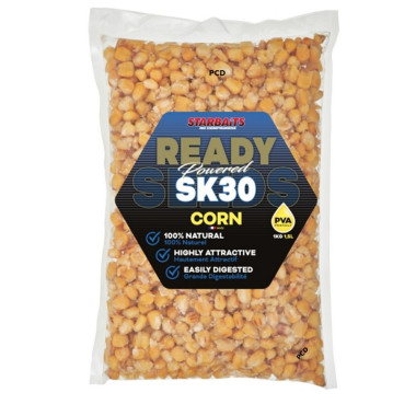 Graines Cuites Starbaits Ready Seeds Corn SK30 1Kg