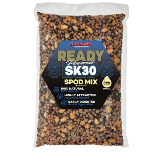 Graines Cuites Starbaits Ready Seeds Spod Mix SK30 1Kg