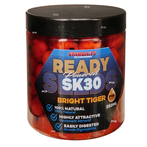 Graines Préparées Starbaits Tigernuts Ready Seeds Bright Tiger SK30 250ML