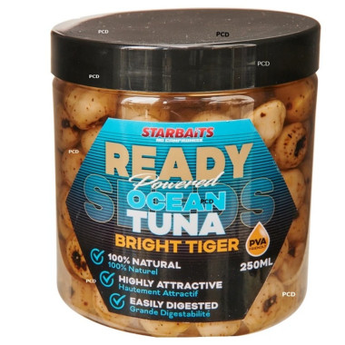 Graines Préparées Starbaits Tigernuts Ready Seeds Bright Tiger Ocean Tuna 250ML