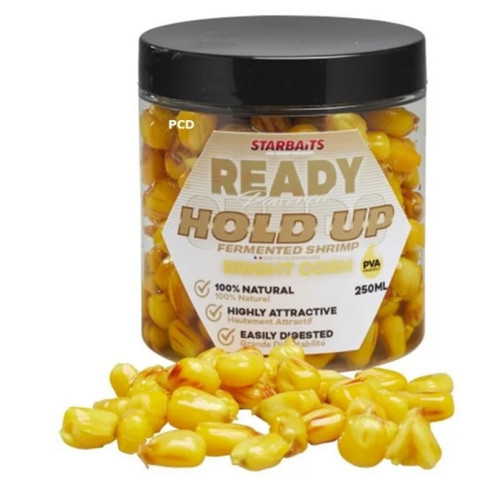 Graines Préparées Starbaits Maïs Ready Seeds Bright Corn Hold Up 250ML