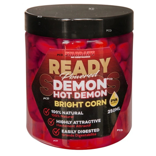 Graines Préparées Starbaits Maïs Ready Seeds Bright Corn Demon 250ML