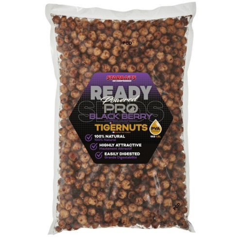 Graines Cuites Starbaits Ready Seeds Tigernuts Pro Blackberry 1Kg