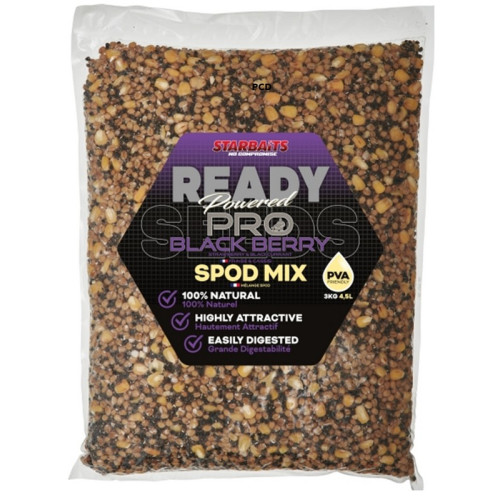 Graines Cuites Starbaits Ready Seeds Spod Mix Pro Blackberry 3Kg
