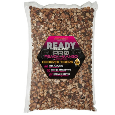 Graines Cuites Starbaits Ready Seeds Chopped Tigers Pro Peach Mango 1Kg