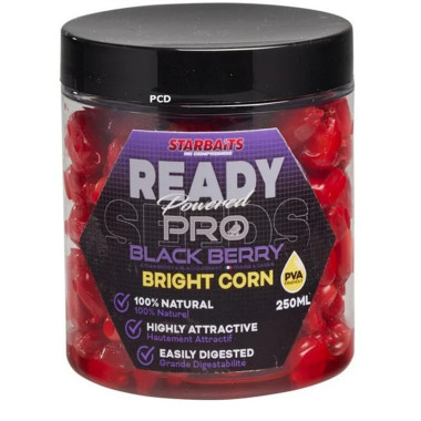 Graines Préparées Starbaits Ready Seeds Pro Bright Corn Blackberry 250ML