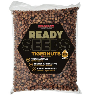 Graines Cuites Starbaits Ready Seeds Tigernuts 3Kg