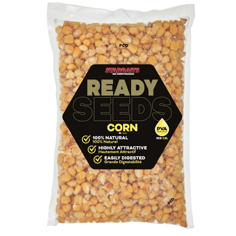 Graines Cuites Starbaits Ready Seeds Corn 1Kg