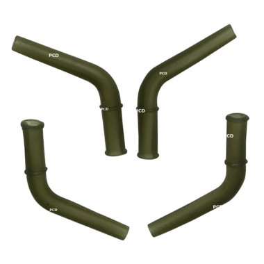 Manchons Souples Starbaits Bent Hook Line Aligner Medium Par 15