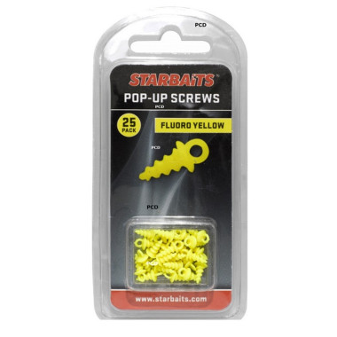 Vis à Pop Up Starbaits Pop Up Screw Par 25