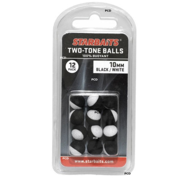 Boules Flottantes Starbaits Two Tones Balls 10MM Par 10