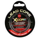 Tresse A Bas de Ligne Starbaits Leadcore X Core 20M Marron