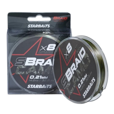 Tresse Carpe Starbaits S Braid Camo X8 300M