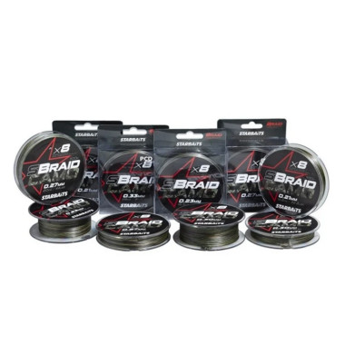 Tresse Carpe Starbaits S Braid Camo X8 600M