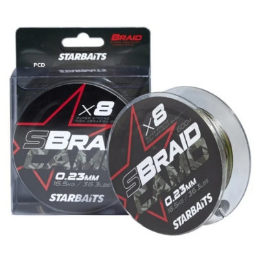 Tresse Carpe Starbaits S Braid Camo X8 600M