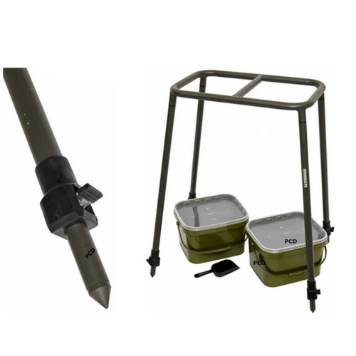 Station D'amorçage Starbaits STB Square Bucket Plateforme