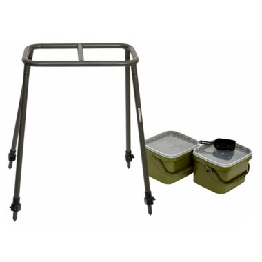 Station D'amorçage Starbaits STB Square Bucket Plateforme