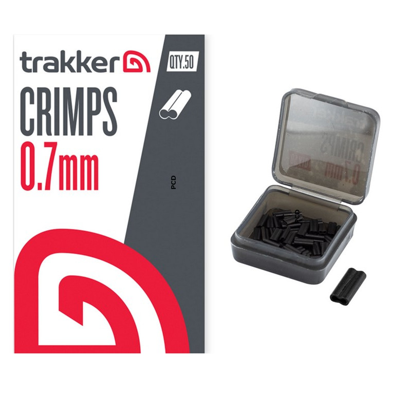 Sleeves Trakker Crimps 0.7mm Paquet de 50