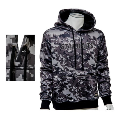Sweat Homme Starbaits Bank Grey Digi Cam Hoodie