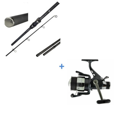 Ensemble Carpe Prowess Scorpium 12P 3Lbs + Scorpium 6001FD Débrayable