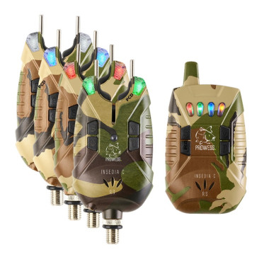 Coffret Prowess 4 Détecteurs + Centrale Insédia RS Camou