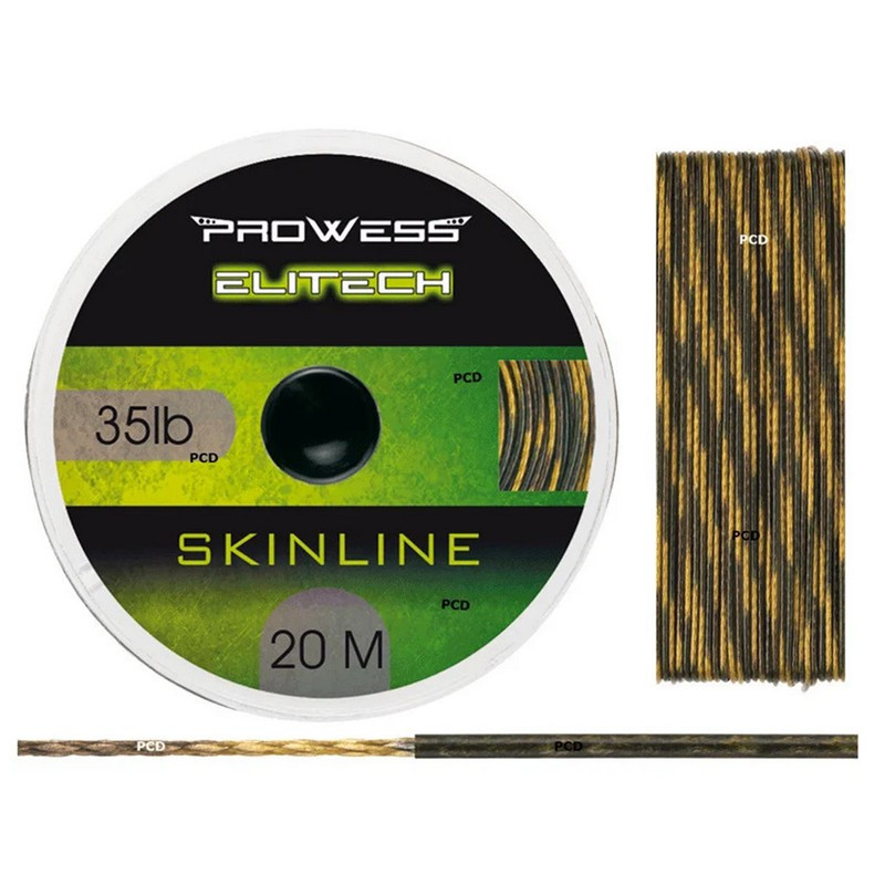 Tresse Prowess Semi Stiff Skinline Elitech Camou 20M