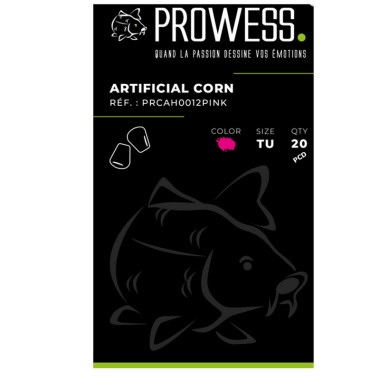 Appâts Artificiels Grain De Maïs Prowess Rose Par 20