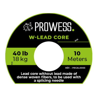 Tresse Lead Core Prowess W-Lead Core 10M 40LBS