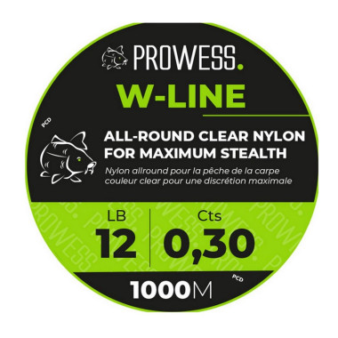 Nylon Prowess W-Line Transparent 1000M