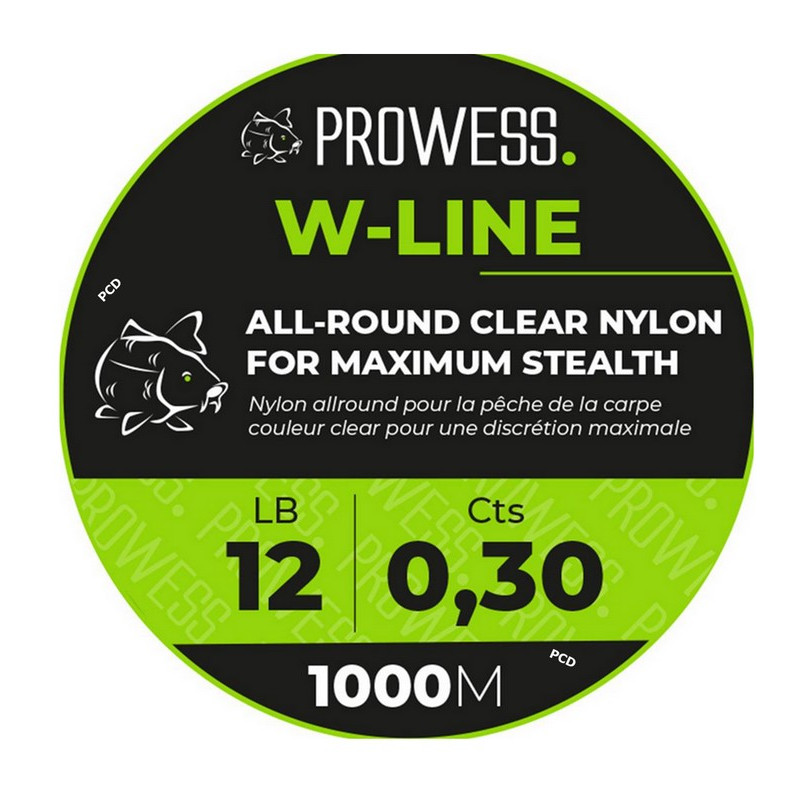 Nylon Prowess W-Line Transparent 1000M