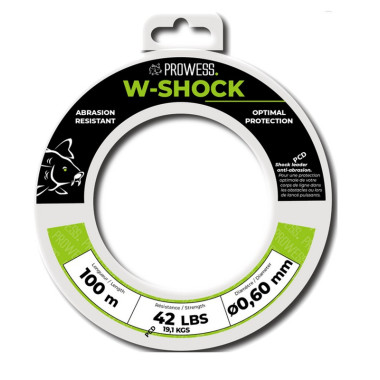 Tête De Ligne Prowess W-Shock Transparent 100M