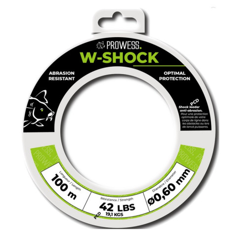 Tête De Ligne Prowess W-Shock Transparent 100M