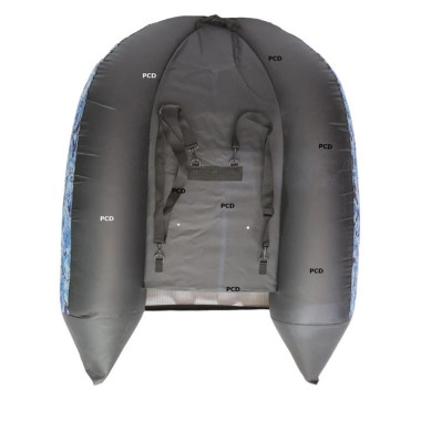 Pack Float Tube Seven Bass Def Camo Bleu + Pompe + Palmes