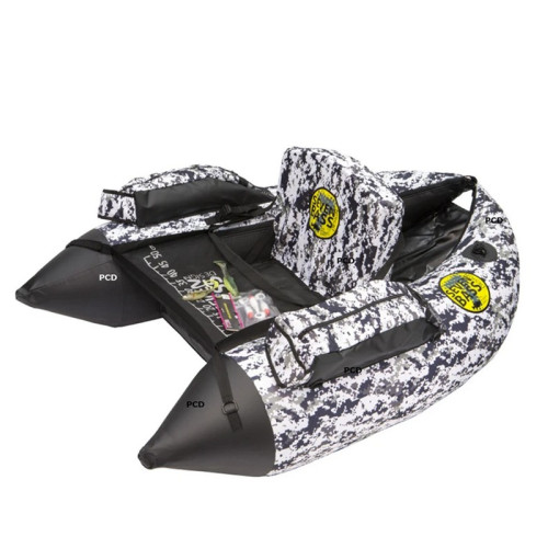 Float Tube Seven Bass Def Camo Blanc