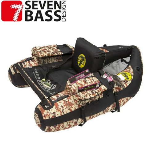 Float Tube Seven Bass Gator Camou