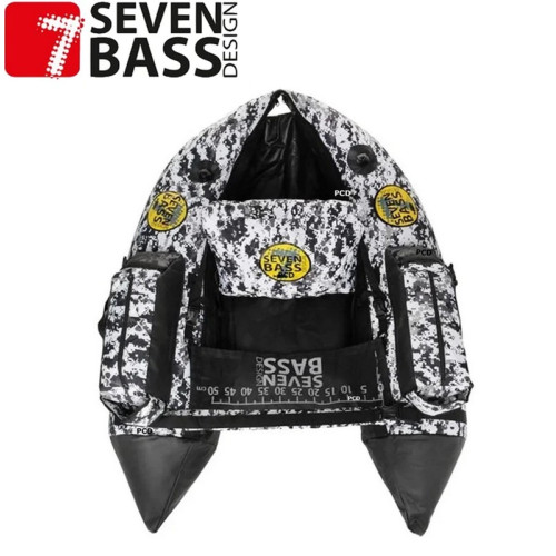 Float Tube Seven Bass Air Camou Blanc