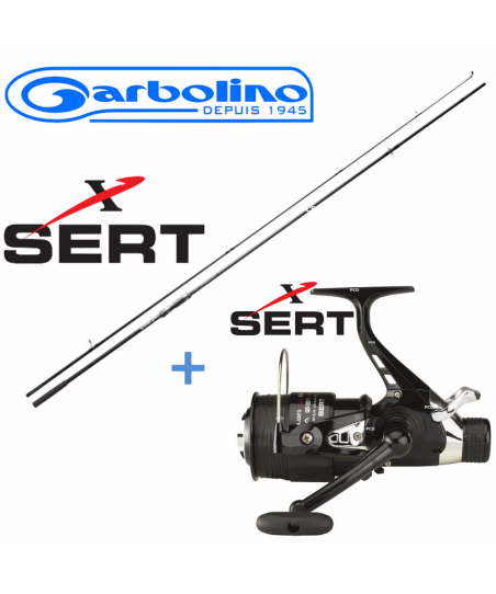 Ensemble Carpe Débrayable Crosser Carp Slim 13P 3.5LBS Et Aka HRS 601FD