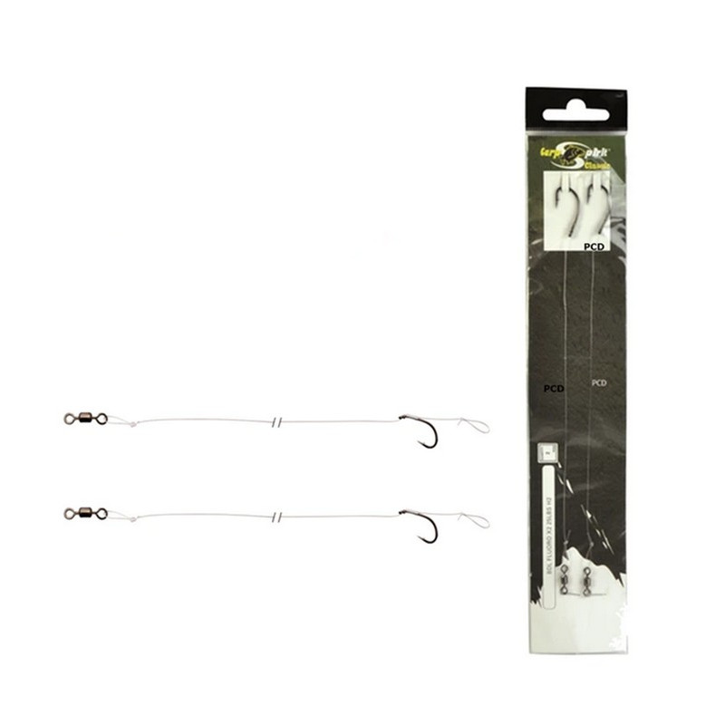 Bas De Ligne Monté Carp Spirit Classic Fluoro Rig Par 2